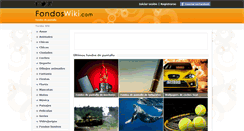Desktop Screenshot of fondoswiki.com